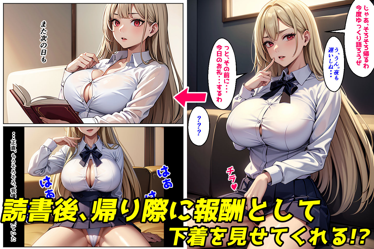 サンプル画像3:入り浸るギャルがまんこ貸してくれる話（CG328p・マンガ102p）(Sakaki IndustryAI（2D）) [d_500166]