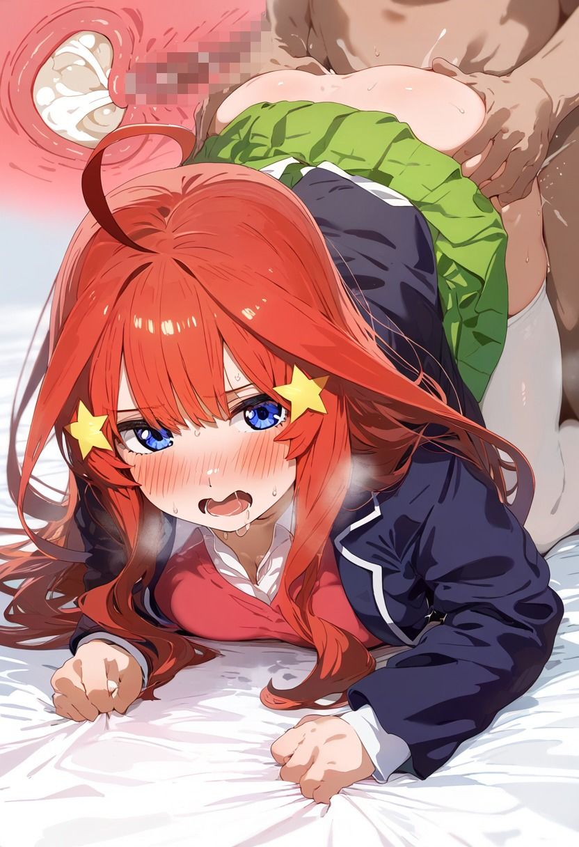 サンプル画像5:五等分の〇嫁 制服えっち 中〇五月編(amaoto) [d_500346]