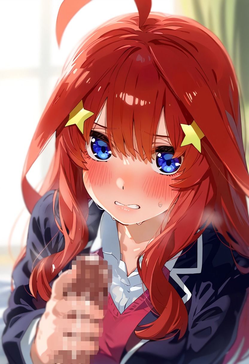 サンプル画像6:五等分の〇嫁 制服えっち 中〇五月編(amaoto) [d_500346]