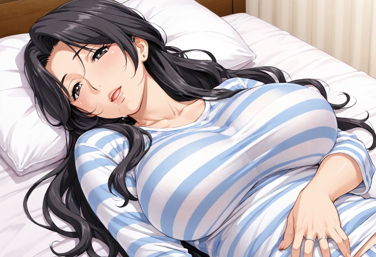 巨乳夫人NTR 目隠しプレイでイキまくりのサンプル画像 6