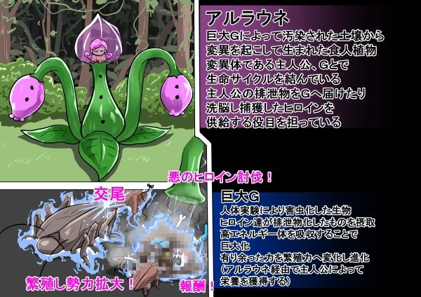 サンプル画像3:寄生合体〜悪堕ちGヒロイン〜ジェネシス惑星の悲劇(イロアミソギ団) [d_500473]