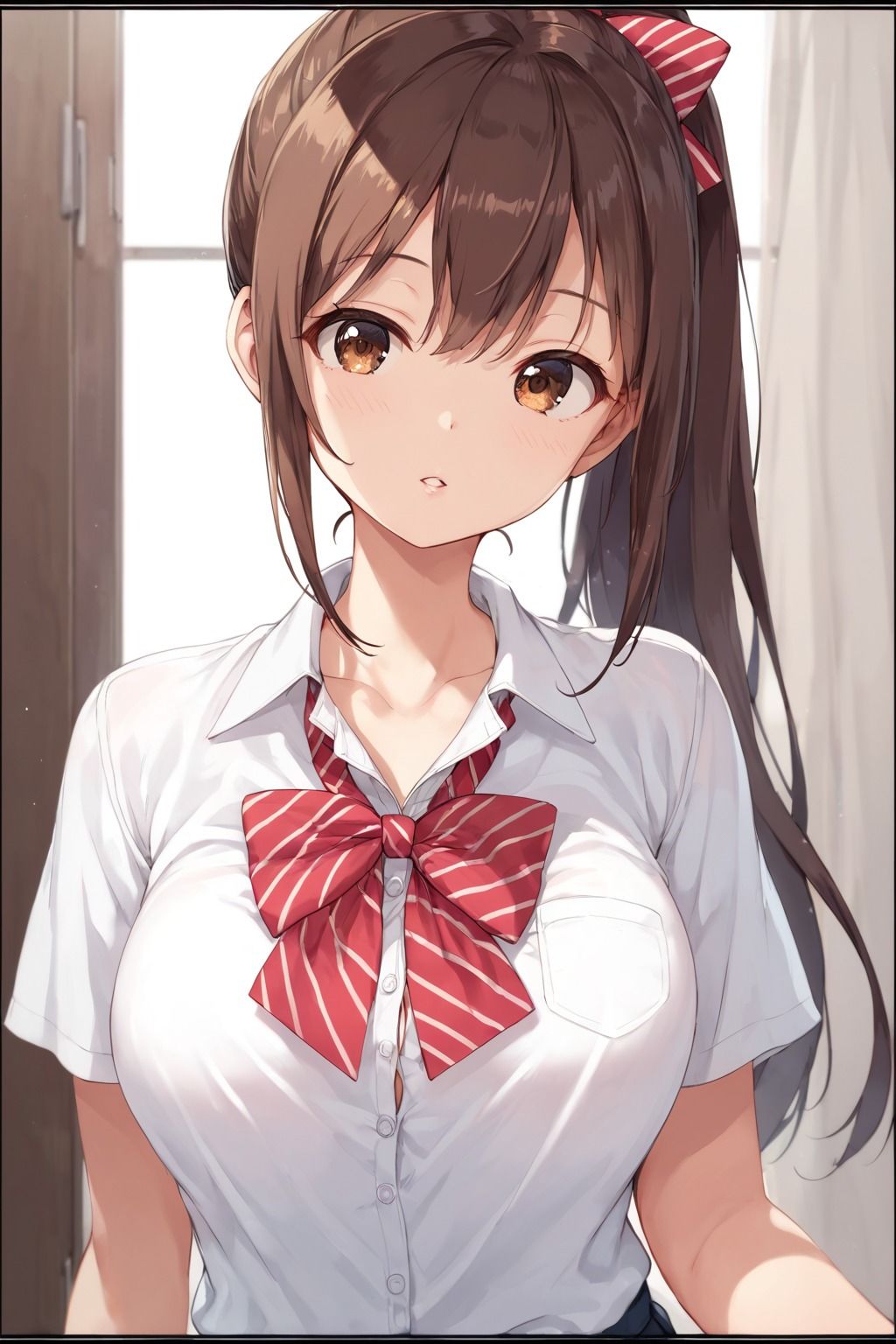 サンプル画像1:【お兄ちゃん、どこ見てるの？】久しぶりに実家に帰ったらかわいい妹に誘惑された…(きょほう) [d_500482]