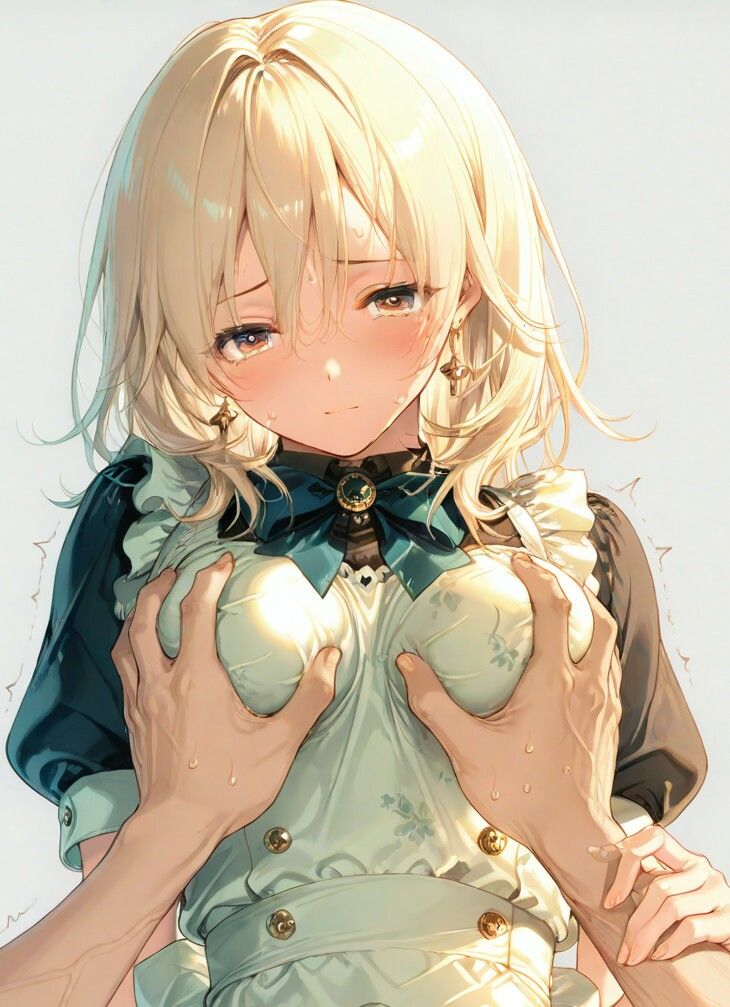 サンプル画像6:可憐なトラディショナルメイドさんと甘いひと時(AIsolva) [d_500619]