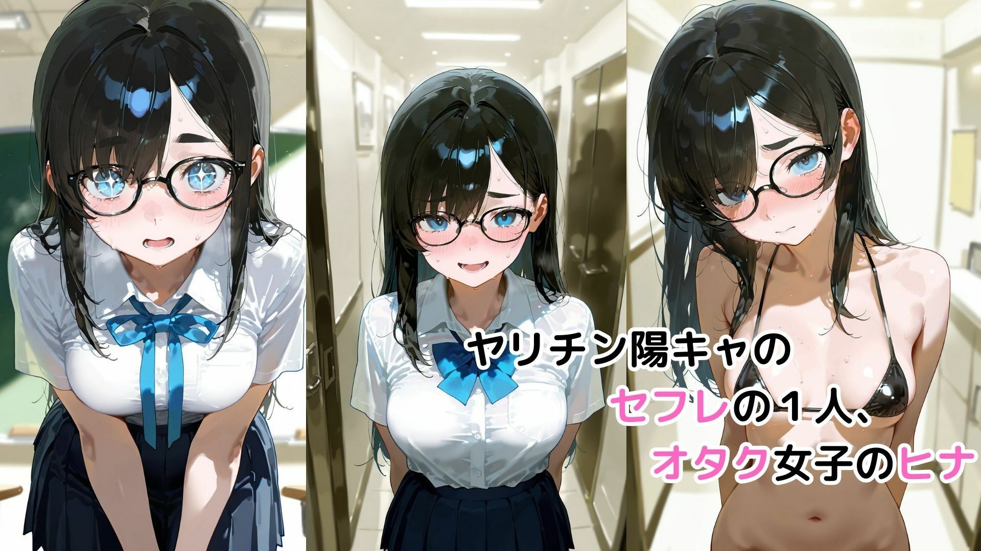 サンプル画像1:セフレオタク女子と、ハメ撮りぐちゃぐちゃセッ○ス(えーあい工房) [d_500657]