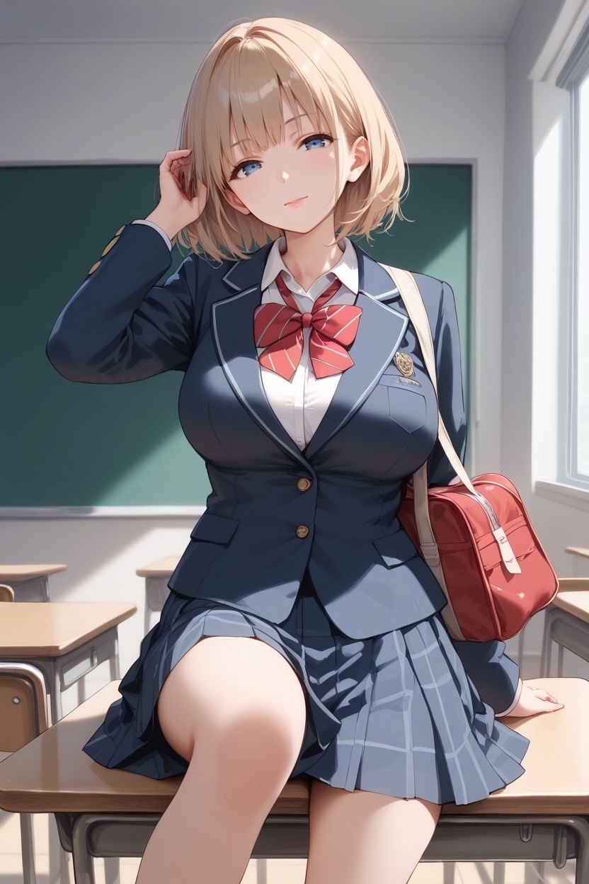 サンプル画像5:制服誘惑(とんひる) [d_500685]