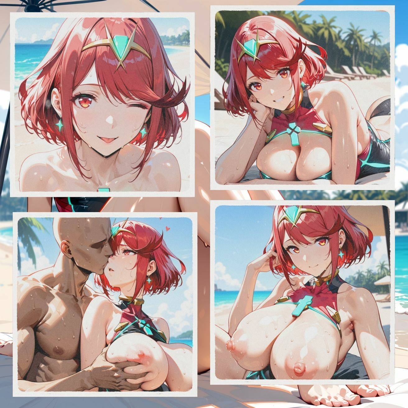 サンプル画像1:ホムラ・ヒカリとひたすらイチャイチャしたい(alchy’s house) [d_500731]