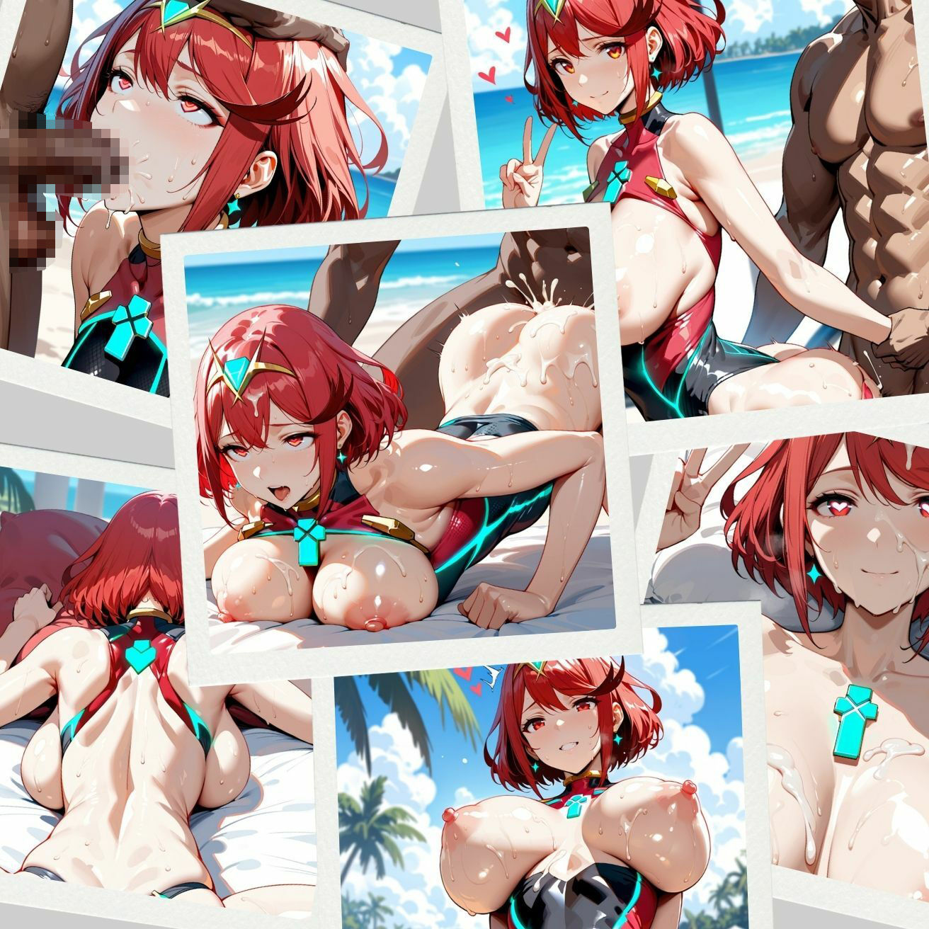 サンプル画像2:ホムラ・ヒカリとひたすらイチャイチャしたい(alchy’s house) [d_500731]