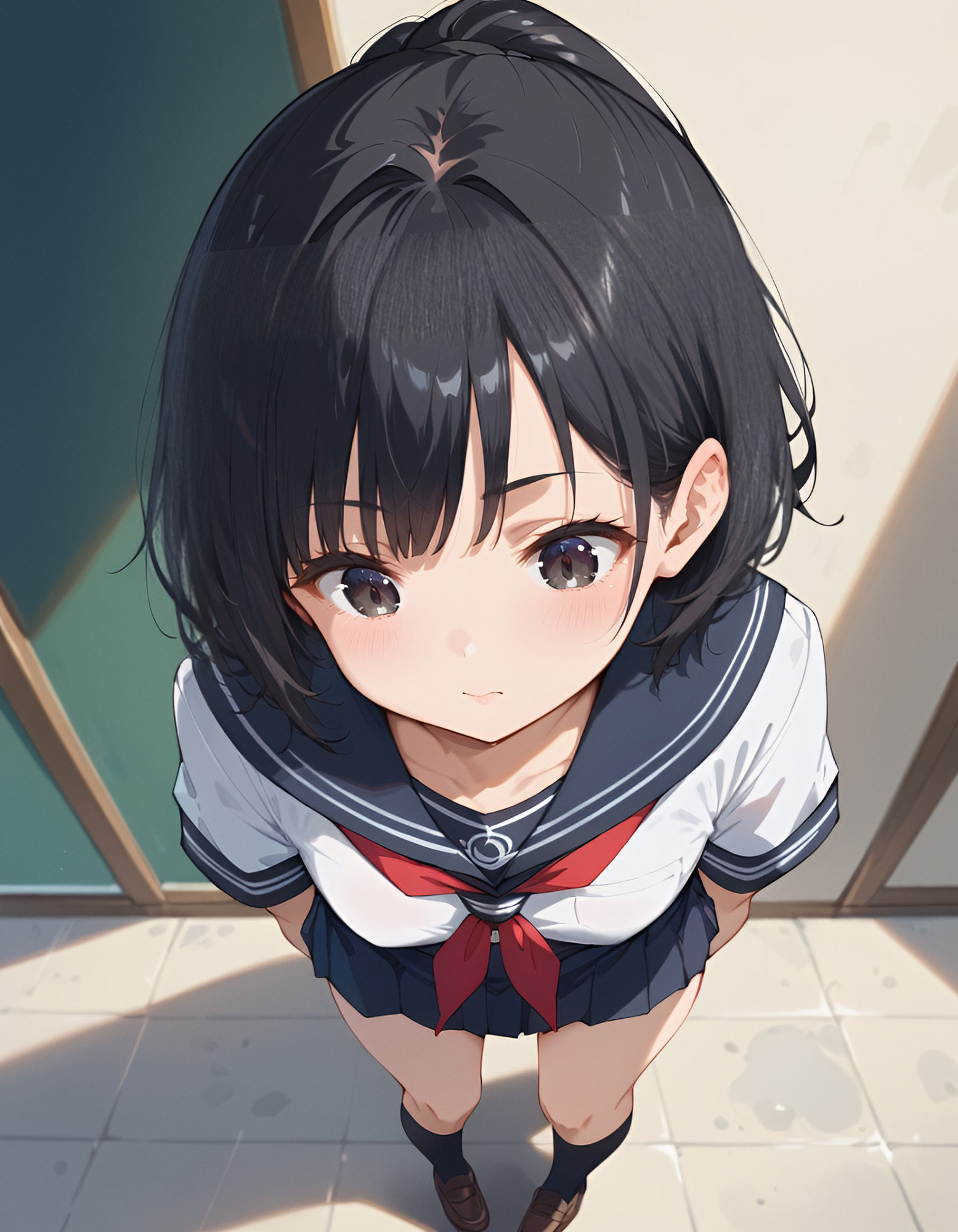 サンプル画像3:ちっぱい女子校生といちゃラブH(万工房) [d_500880]