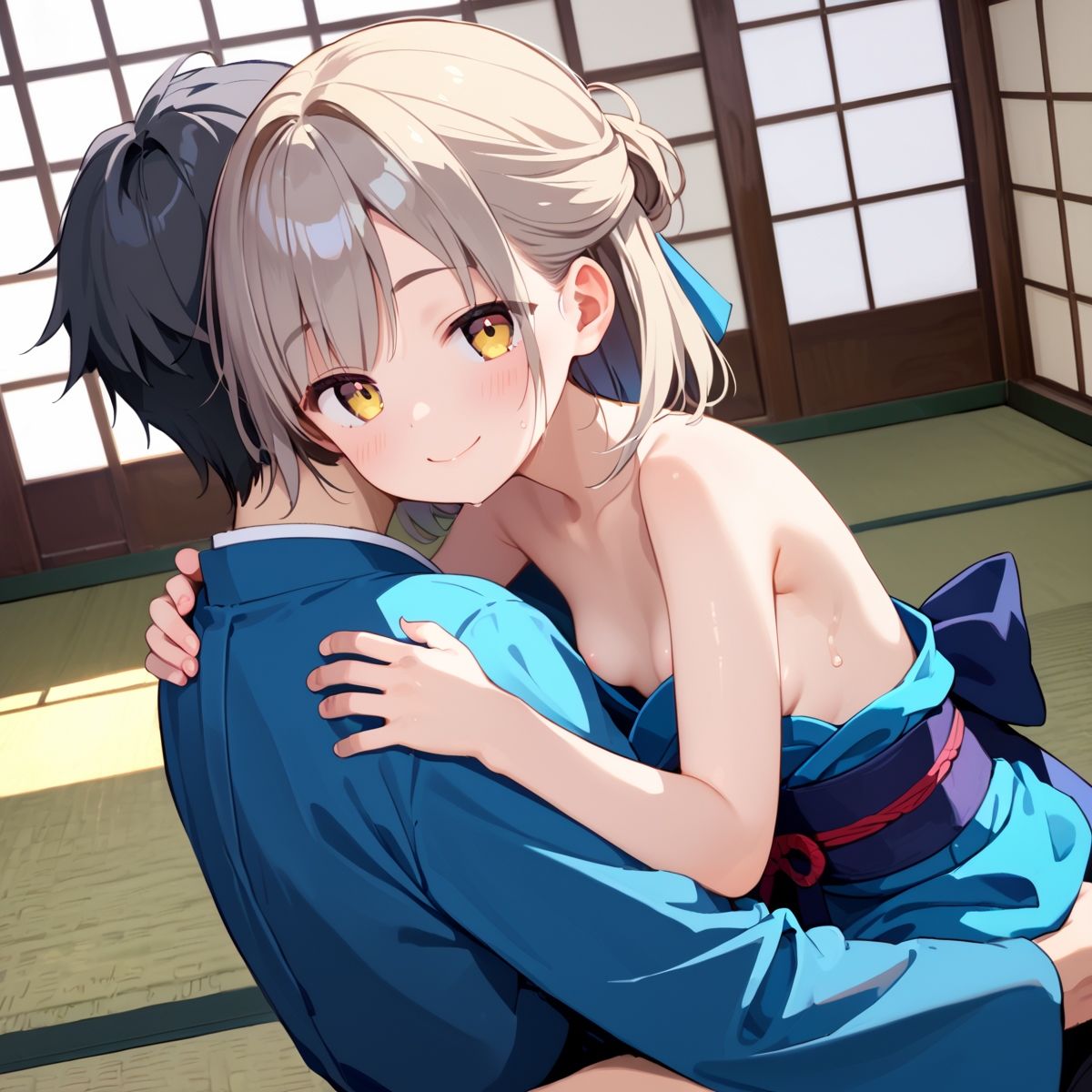 サンプル画像4:着物が乱れて艶っぽい幼馴染の良家の子女part.10(プリズムK) [d_500955]