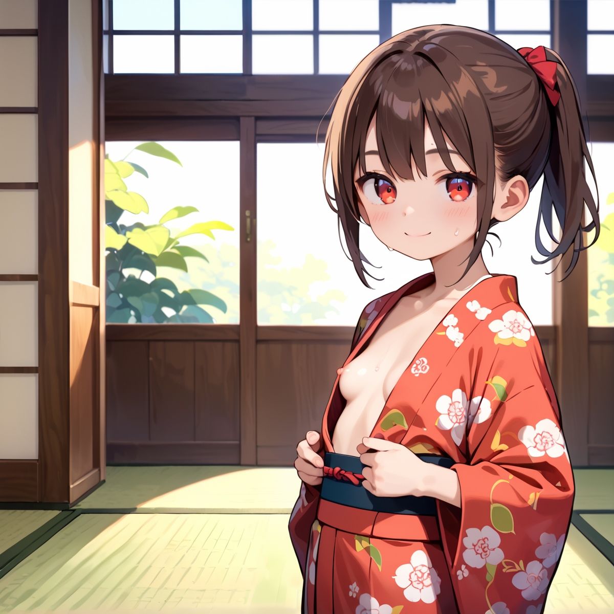 サンプル画像1:着物が乱れて艶っぽい幼馴染の良家の子女part.11(プリズムK) [d_500966]