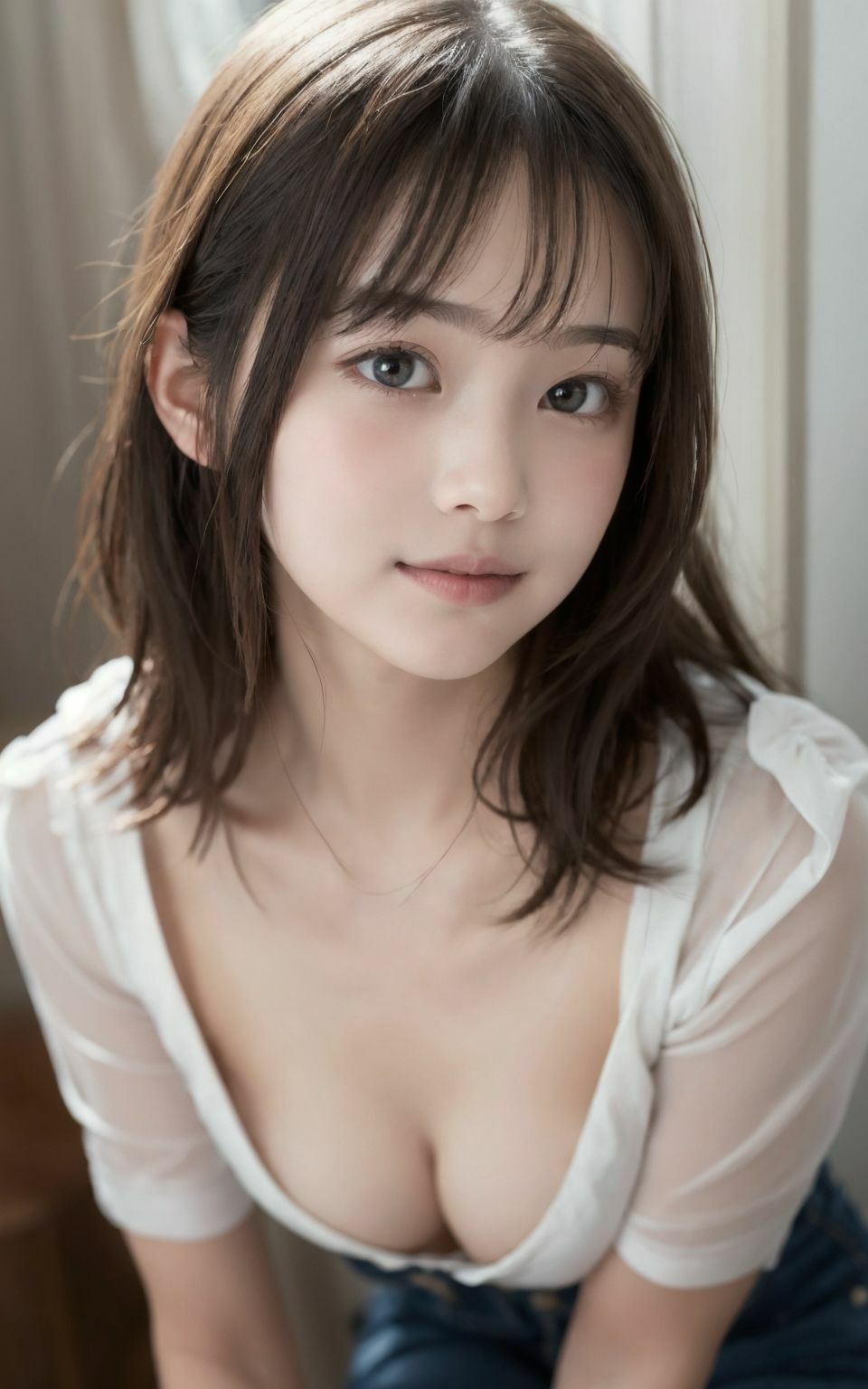 サンプル画像2:AI美少女写真集 Clothed YUKI-（2）(AiPaintFactory) [d_501056]