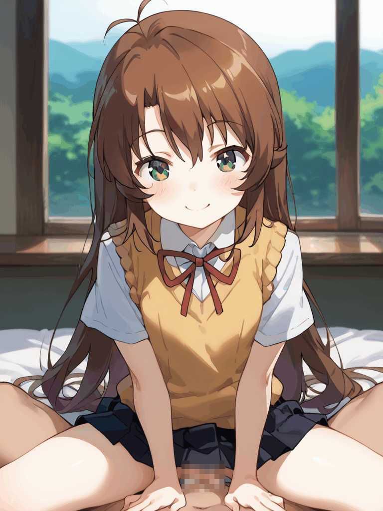 サンプル画像1:越◯小鞠とエッチする。(SyoU) [d_501123]