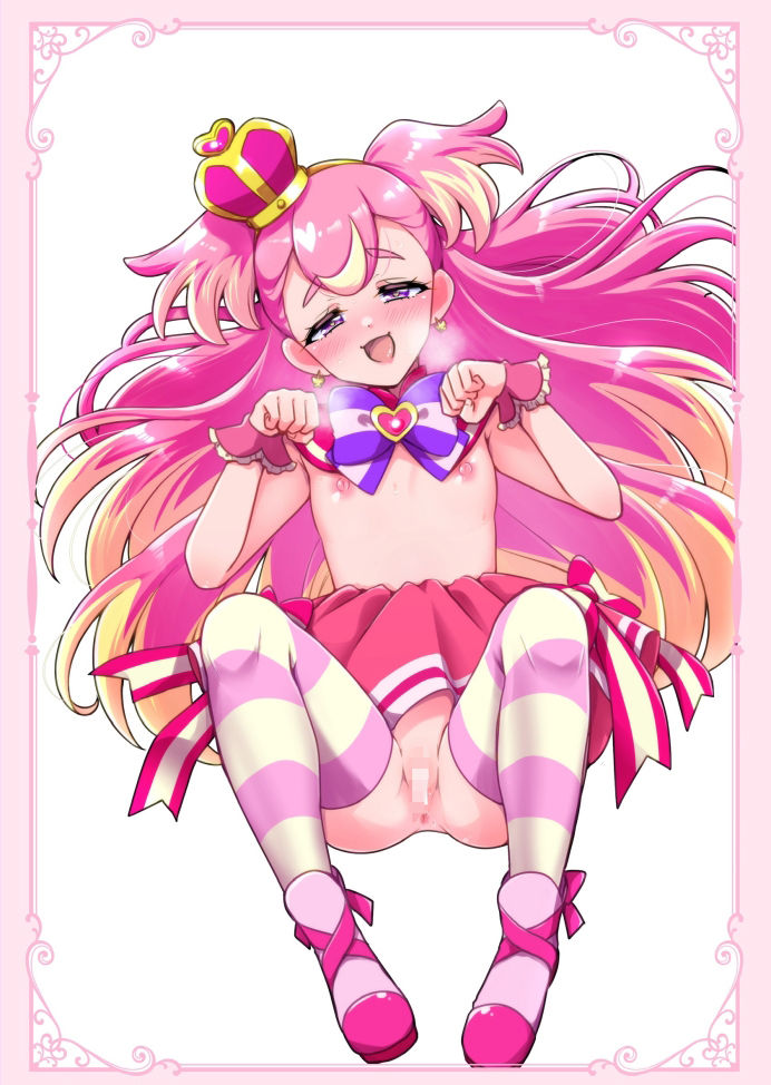 サンプル画像1:キュアトロ2024！〜プ○キュアにトロ顔させてみた〜(ろーぷあいらんど) [d_501235]