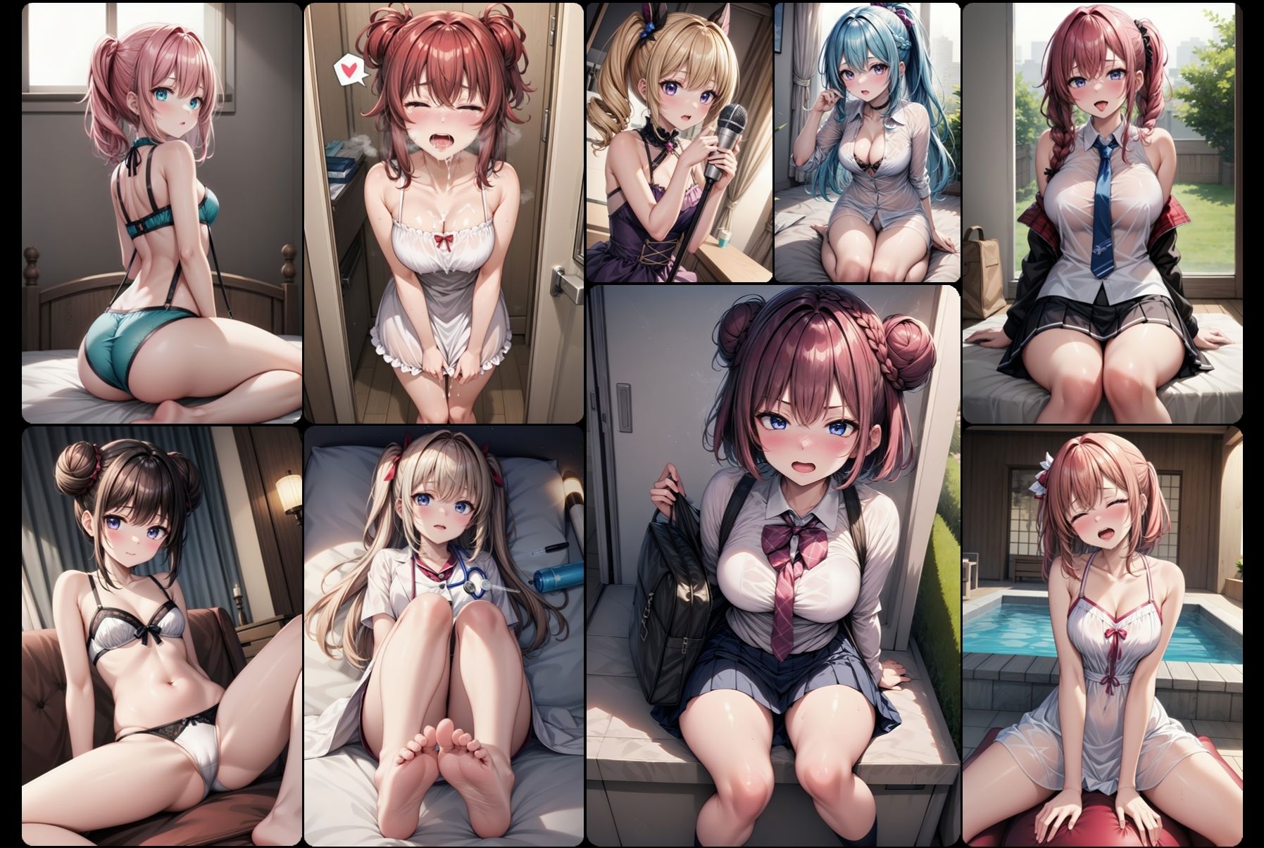 サンプル画像3:夢見るピュアな地下アイドルのたまごたち  不道徳なプロデューサーの食い物に(えんじぇるず) [d_501263]