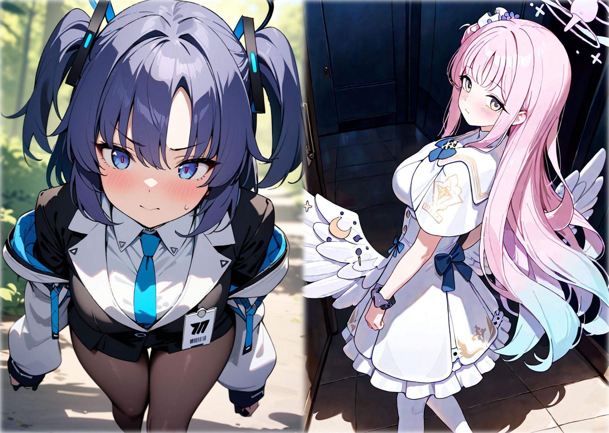 サンプル画像4:触手姦  ブルアカ触手特化CG集(アイアイアイ) [d_501267]