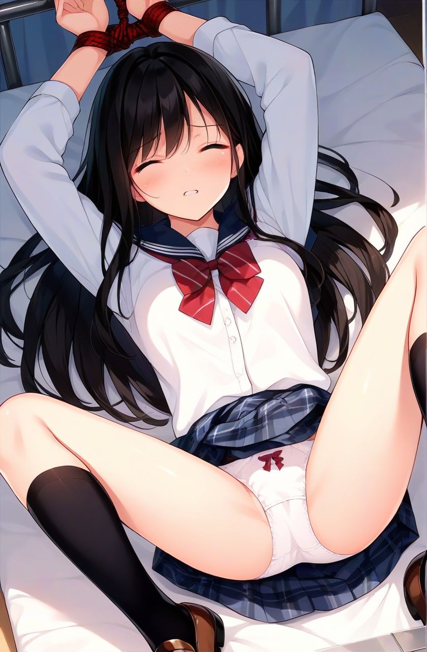 サンプル画像4:抵抗できない制服美少女をいいなりオナホになるまで調教した(ヤーコン) [d_501414]