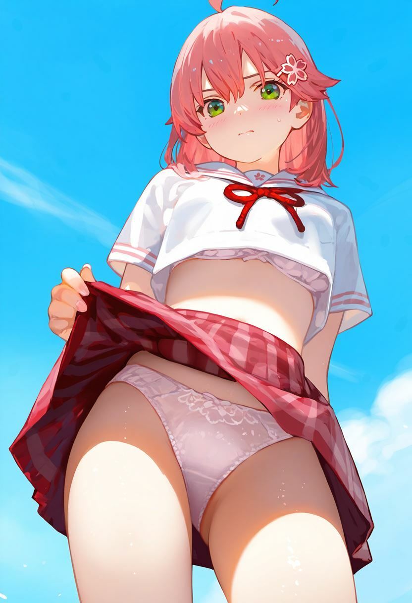 サンプル画像2:さくらみこ 大量ぱんつ(ちゅりのおぱんつ研究所) [d_501463]