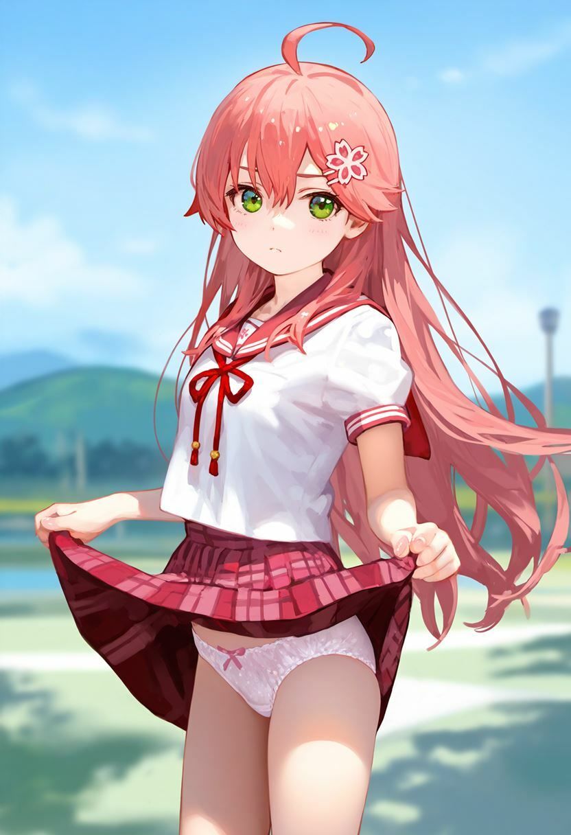 サンプル画像3:さくらみこ 大量ぱんつ(ちゅりのおぱんつ研究所) [d_501463]