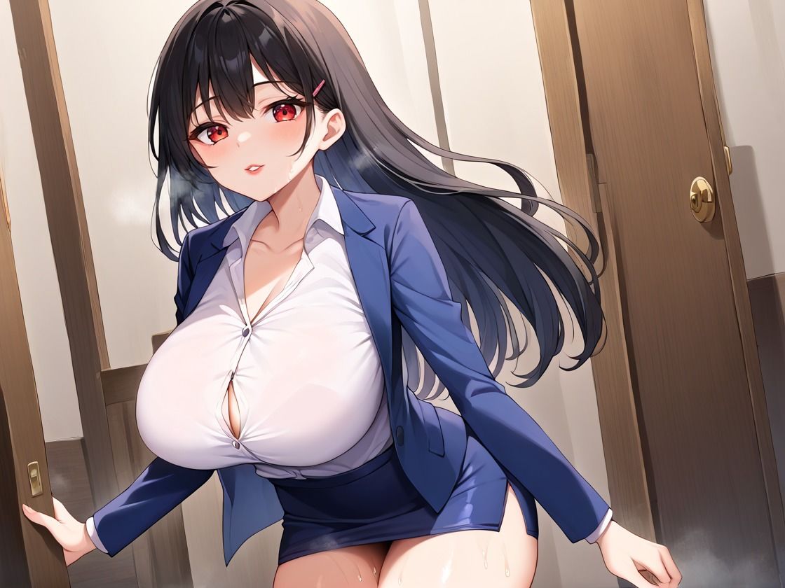 サンプル画像1:敏腕OL若妻上司と残業したらレスで欲情してて中出し孕ませ交尾してしまった件(すたじおあいりす) [d_501658]