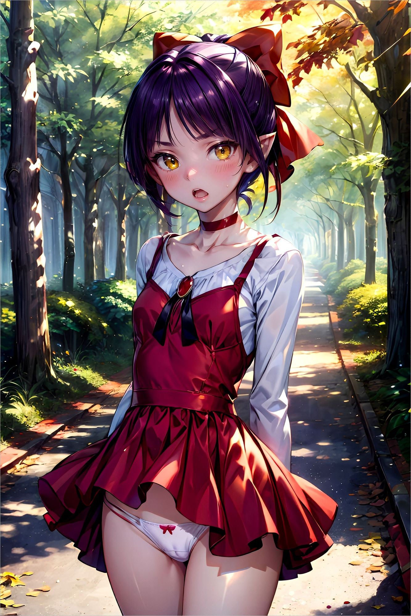 サンプル画像2:猫娘☆写真集(クルミンのワンダーランド) [d_501681]