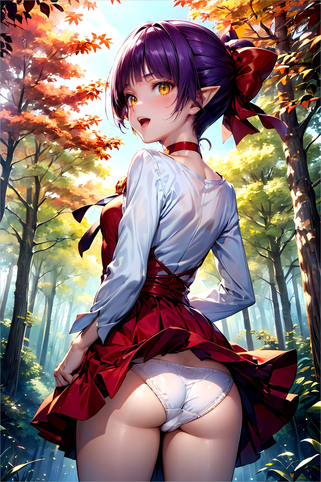 サンプル画像3:猫娘☆写真集(クルミンのワンダーランド) [d_501681]