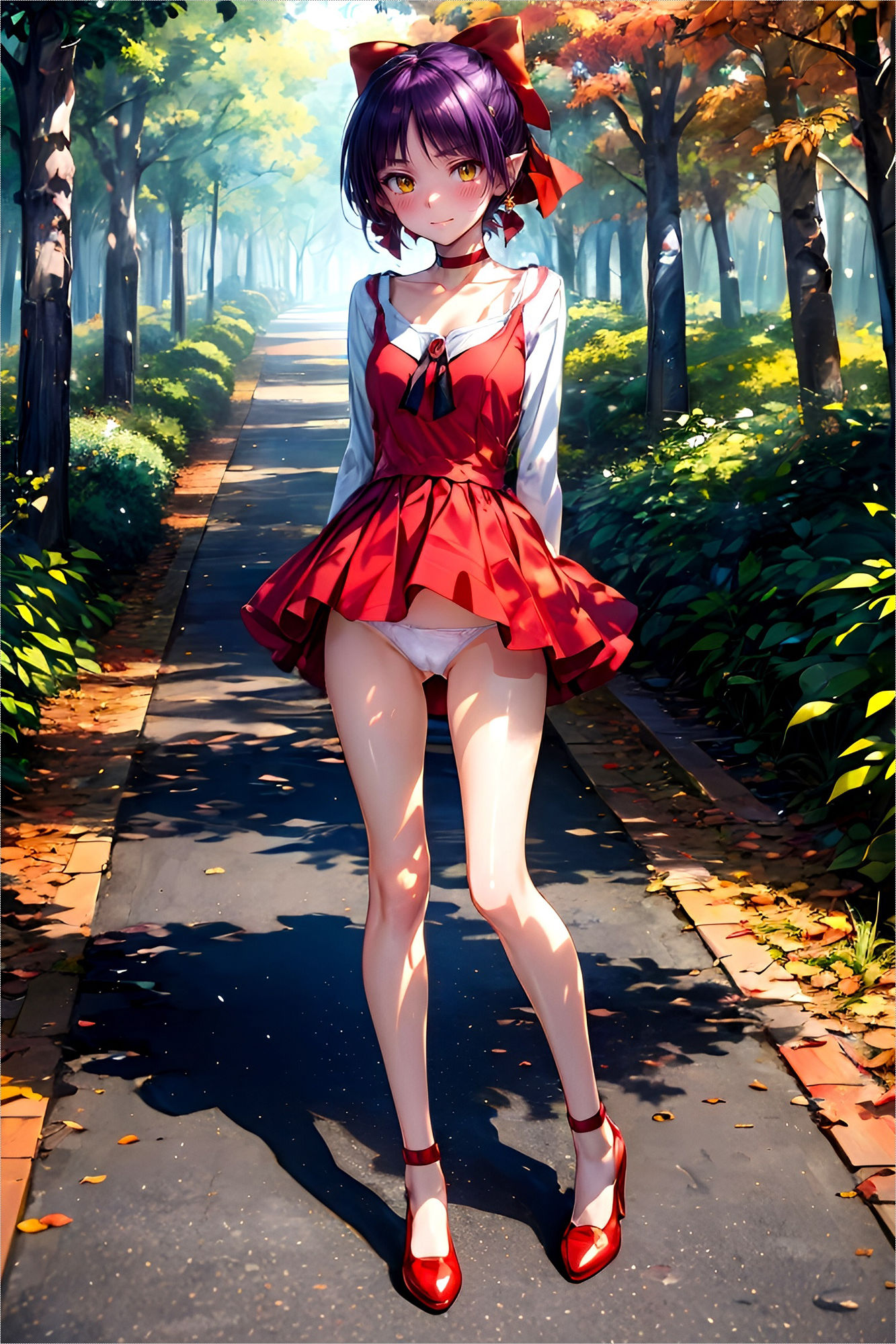 サンプル画像4:猫娘☆写真集(クルミンのワンダーランド) [d_501681]