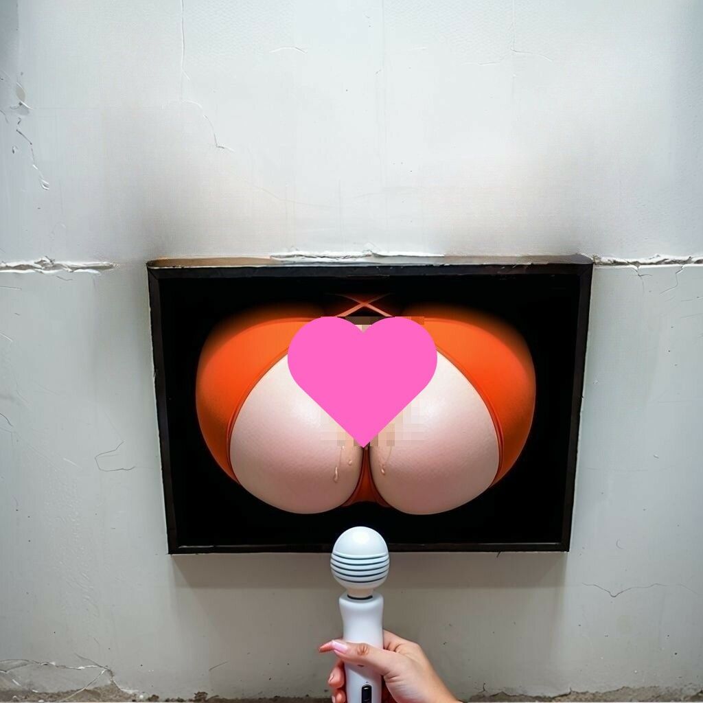 サンプル画像4:【壁尻】正常位ポーズ編(AI美エロ) [d_501683]