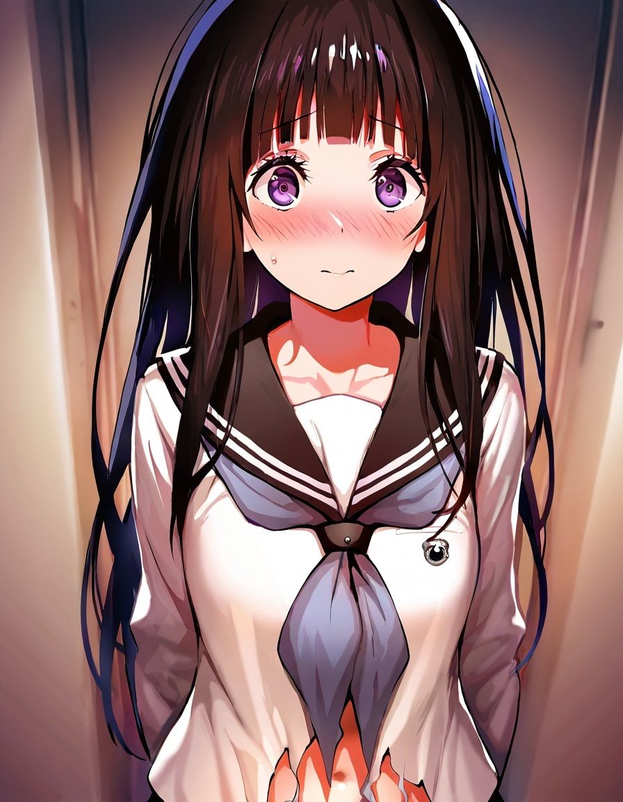 サンプル画像1:千反田〇る  校内輪〇(星屑) [d_501768]