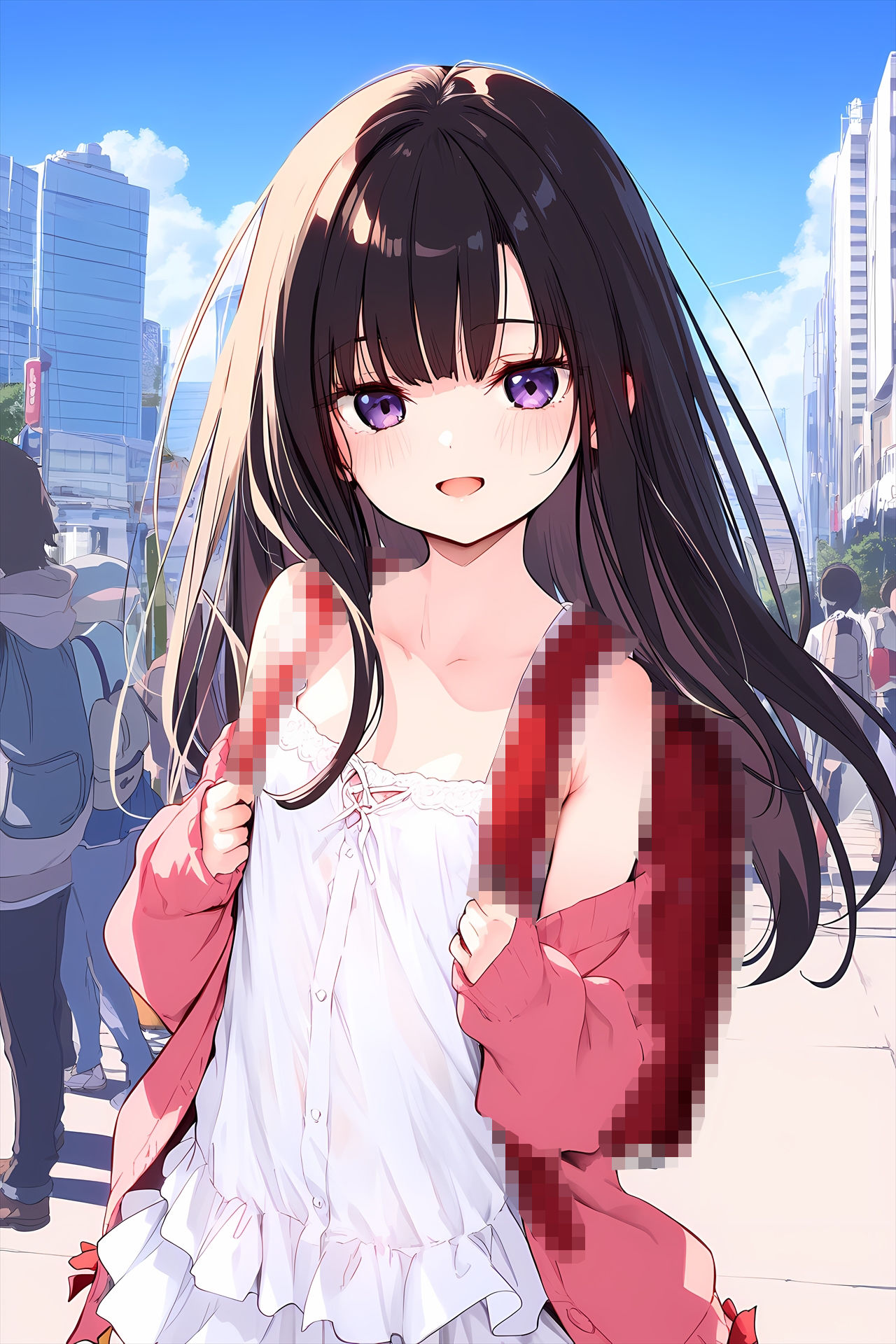 サンプル画像1:芽衣ちゃんはおじさんの性処理おもちゃ(無口ちゃん) [d_501778]