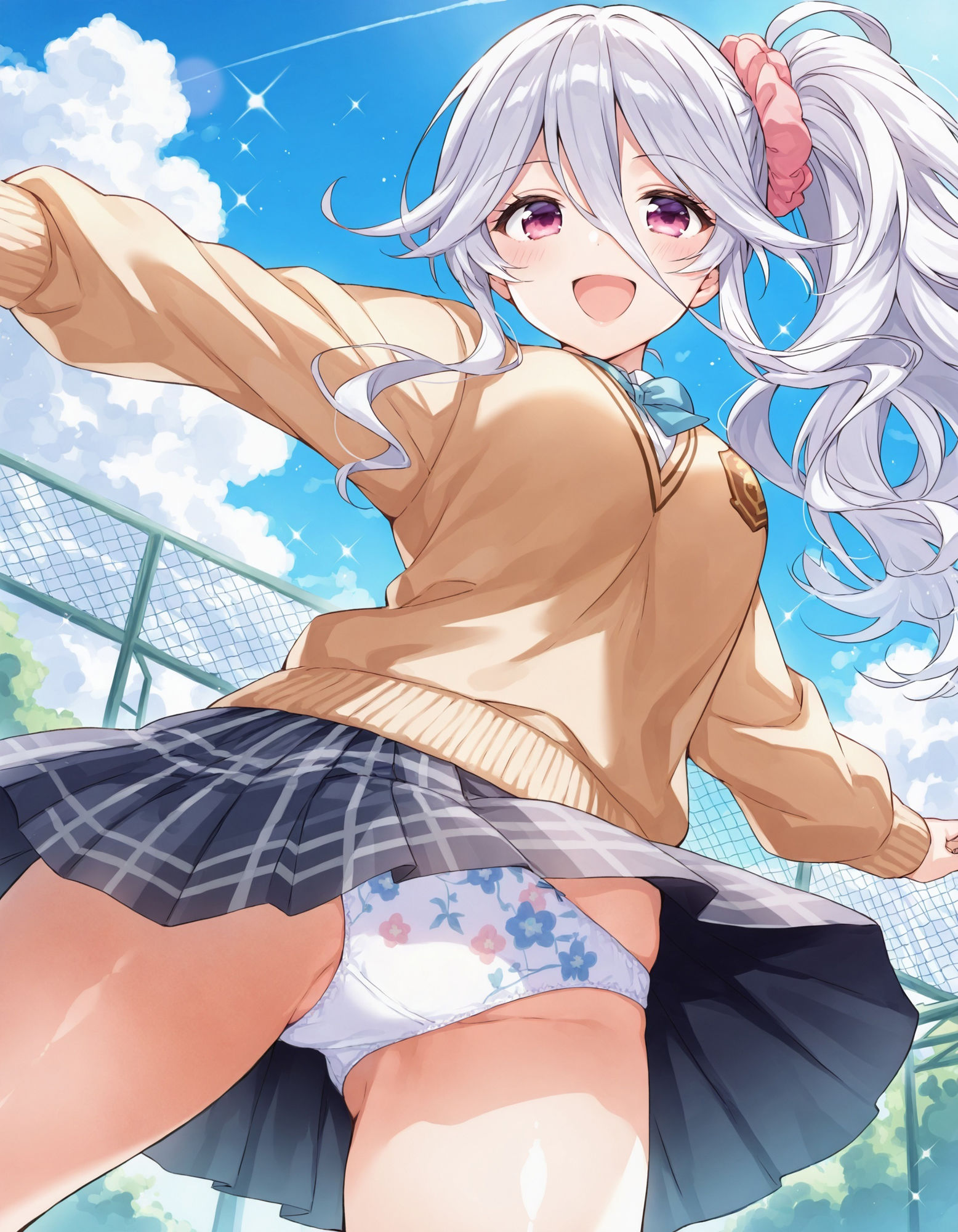 サンプル画像2:制服女子のダンスパンチラ(D.P.H.) [d_501833]