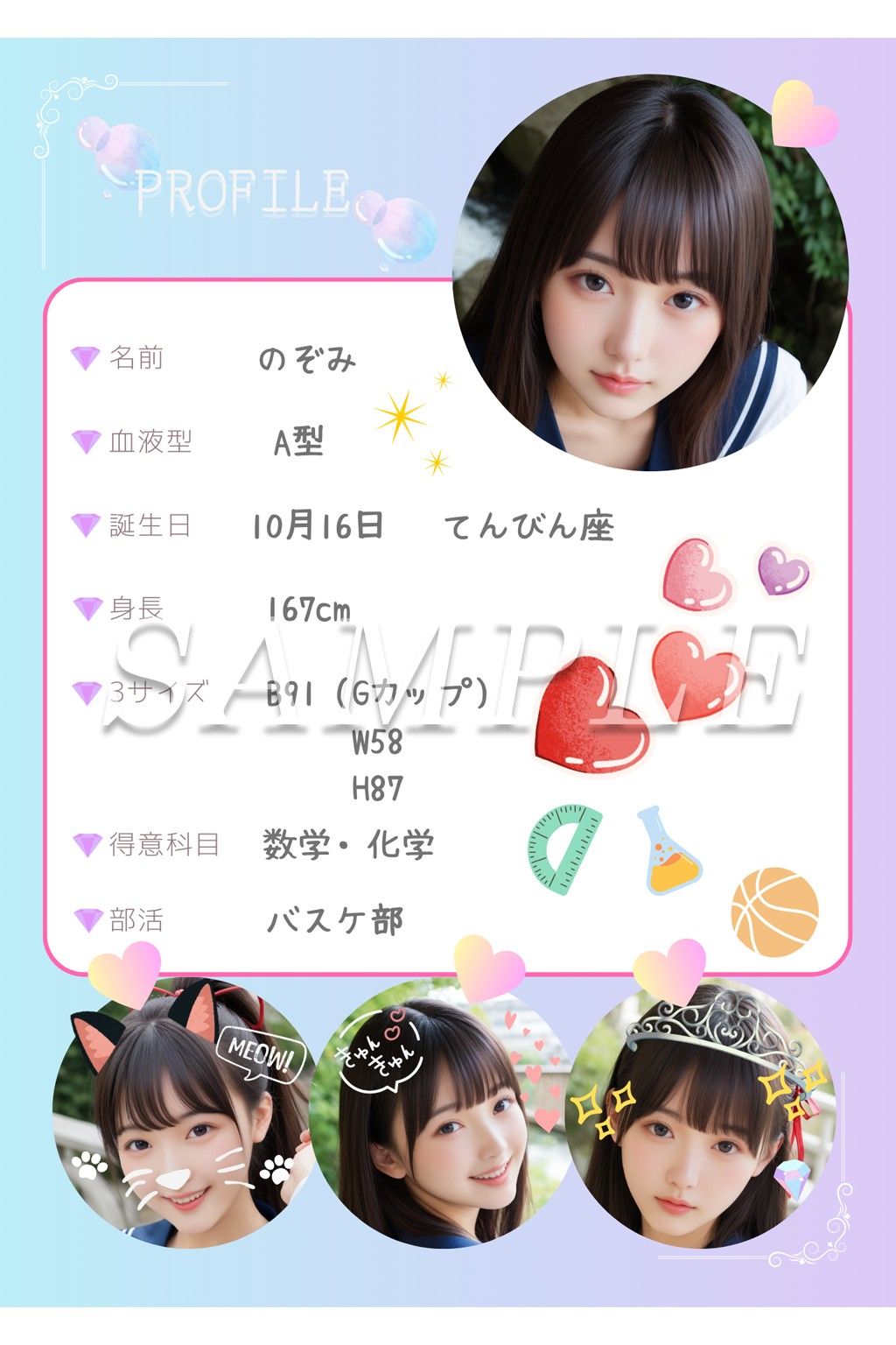 サンプル画像1:エッチなJ○援交日記 清楚系巨乳女子 のぞみちゃん編(白桐堂) [d_501921]