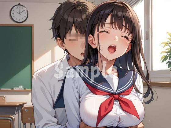 サンプル画像4:ノーブラで先生を誘惑(べも太郎) [d_501940]