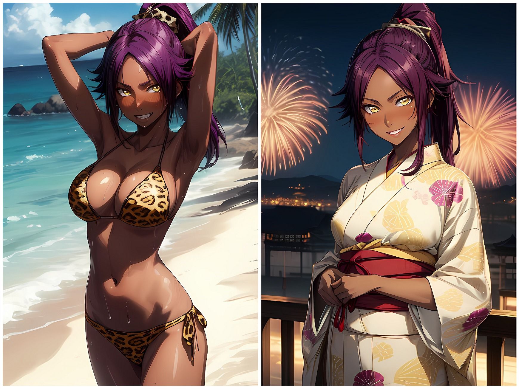 サンプル画像6:四〇院夜一のエッチなお誘い(サヤクリエイト) [d_502046]