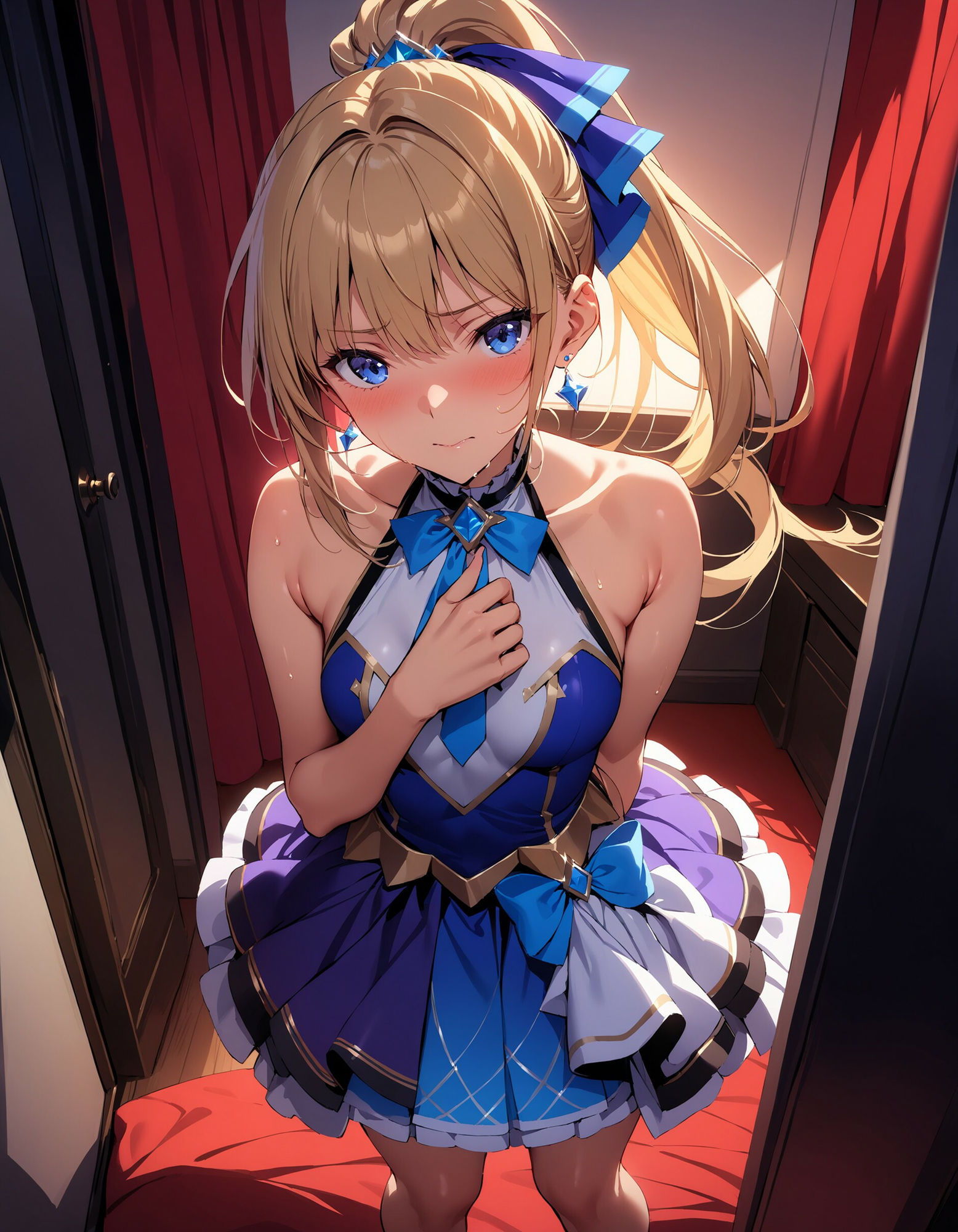 サンプル画像2:アイドル達の秘密1(ブービータン) [d_502101]