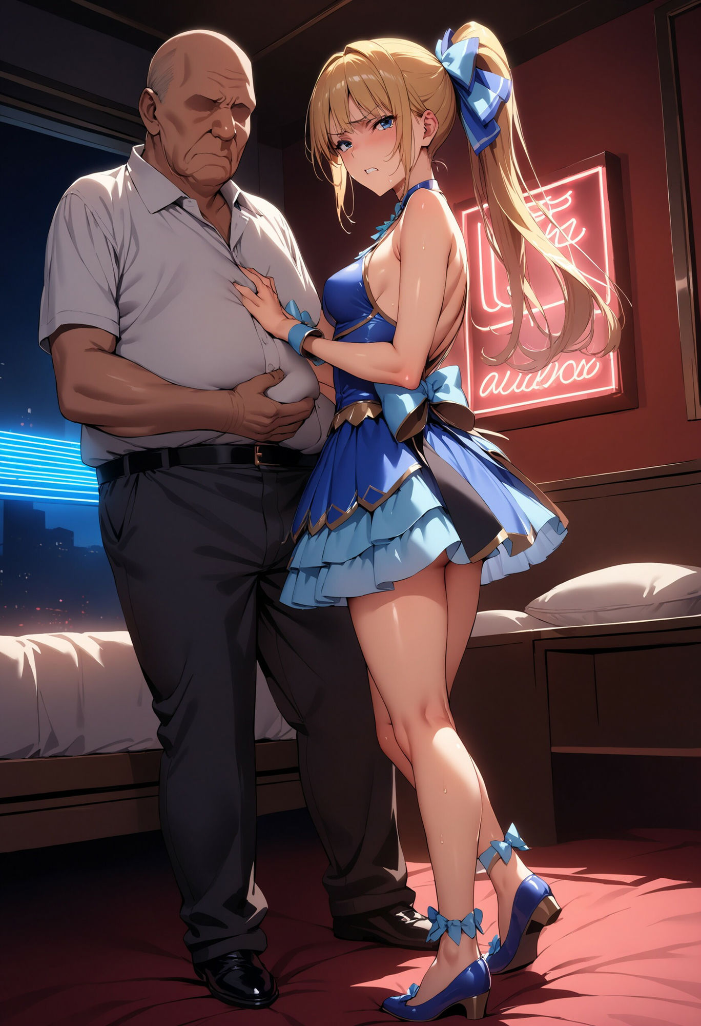 サンプル画像4:アイドル達の秘密1(ブービータン) [d_502101]