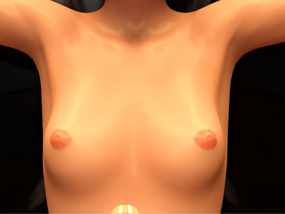 サンプル画像1:日焼けふたなり貧乳少女のW性器責め(ruana) [d_502109]