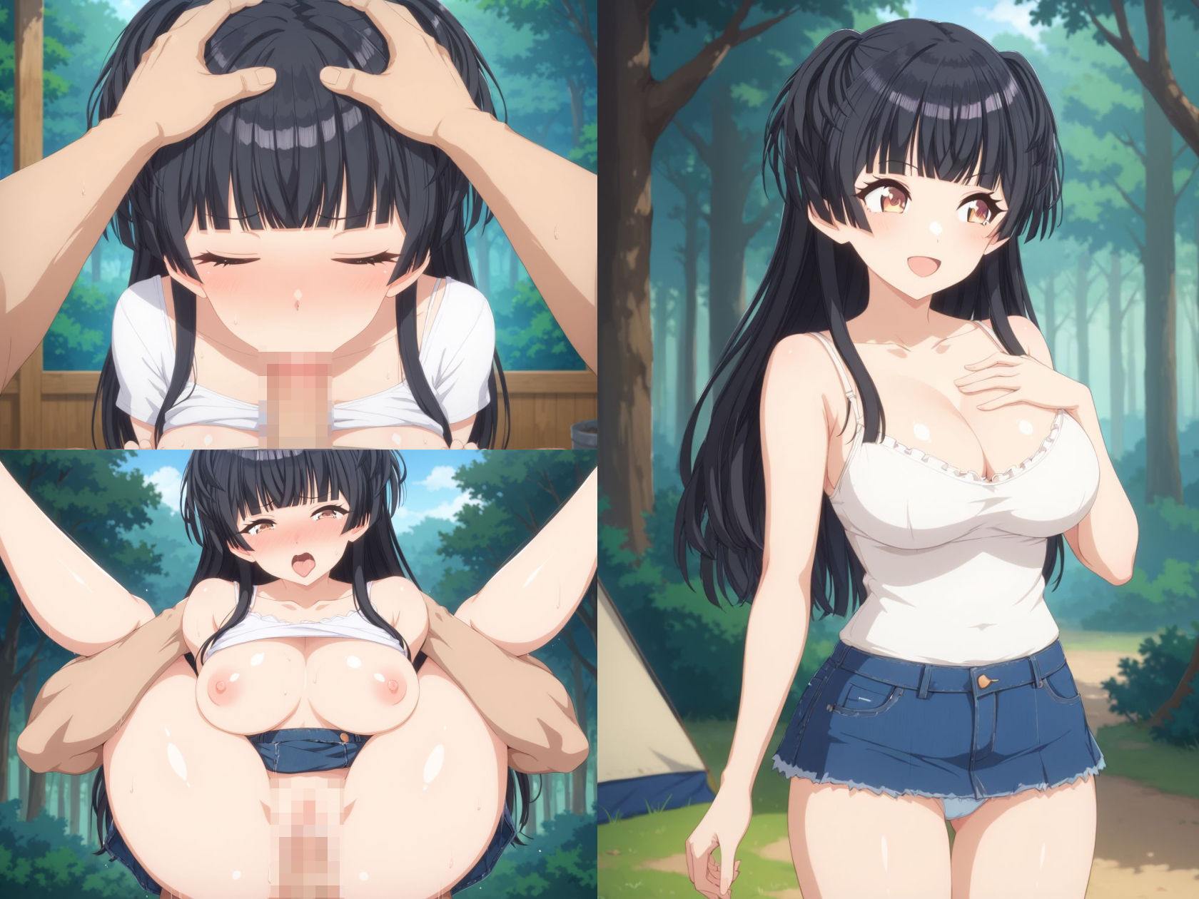 サンプル画像6:アイドルAV転向 黛冬◯子(ボンゴレ定食) [d_502170]