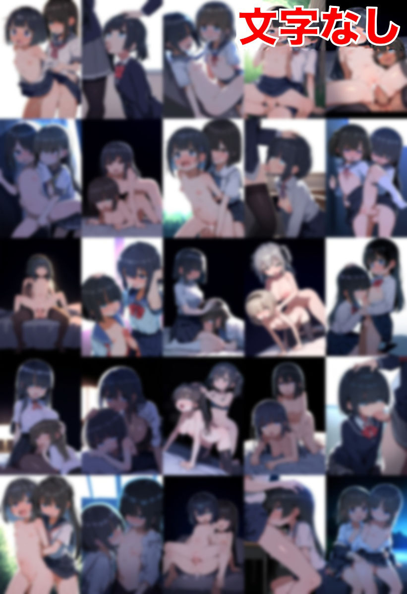 サンプル画像1:ふたなりがパコった制服女子（セリフ有・無）208枚(メカクレの里) [d_502211]