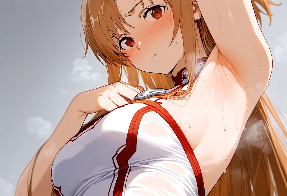 サンプル画像2:アスナさんのえちえちな腋 vol.1＋vol.2(OtakukunB) [d_502223]