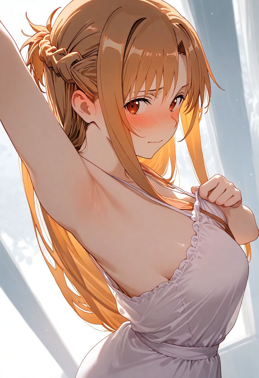 サンプル画像4:アスナさんのえちえちな腋 vol.1＋vol.2(OtakukunB) [d_502223]