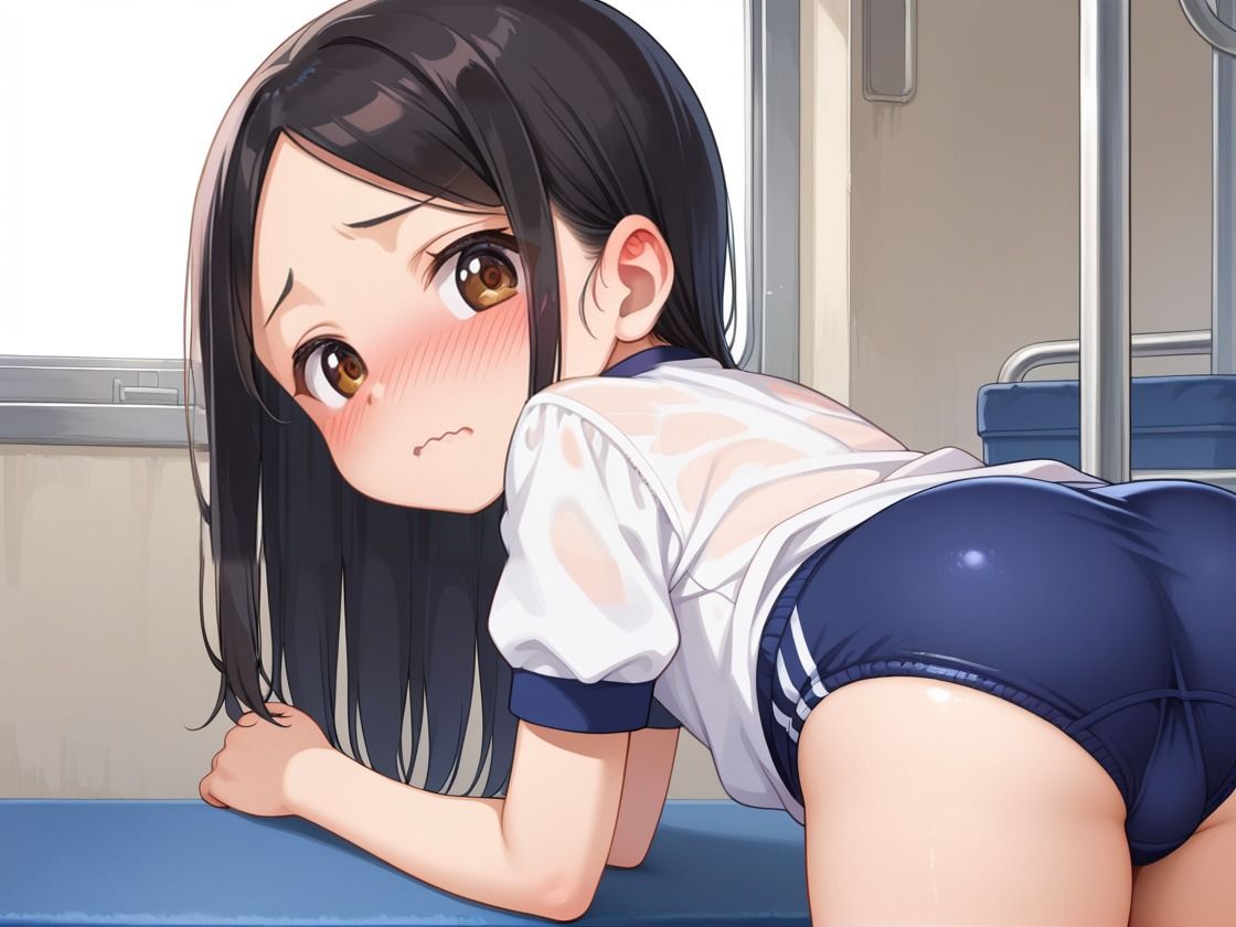 サンプル画像4:つるぺた少女をブルマのままハメ倒して強●中出し(にじのたまてばこ) [d_502279]