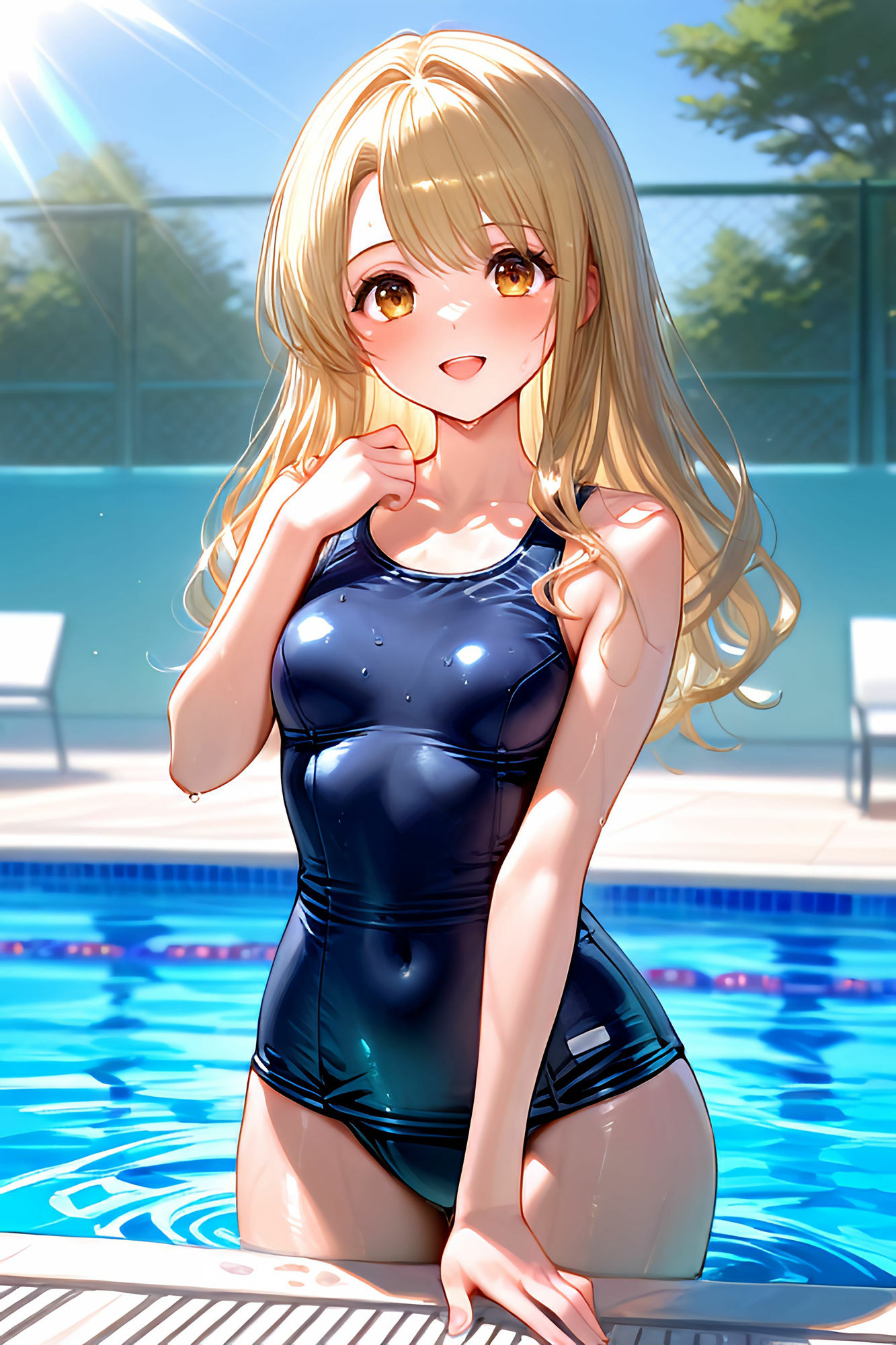 サンプル画像1:俺の告白を断ったスク水ロ◯美少女を催●発情アプリで洗脳支配して中出ししまくる話(ねこねこアートギャラリー) [d_502287]