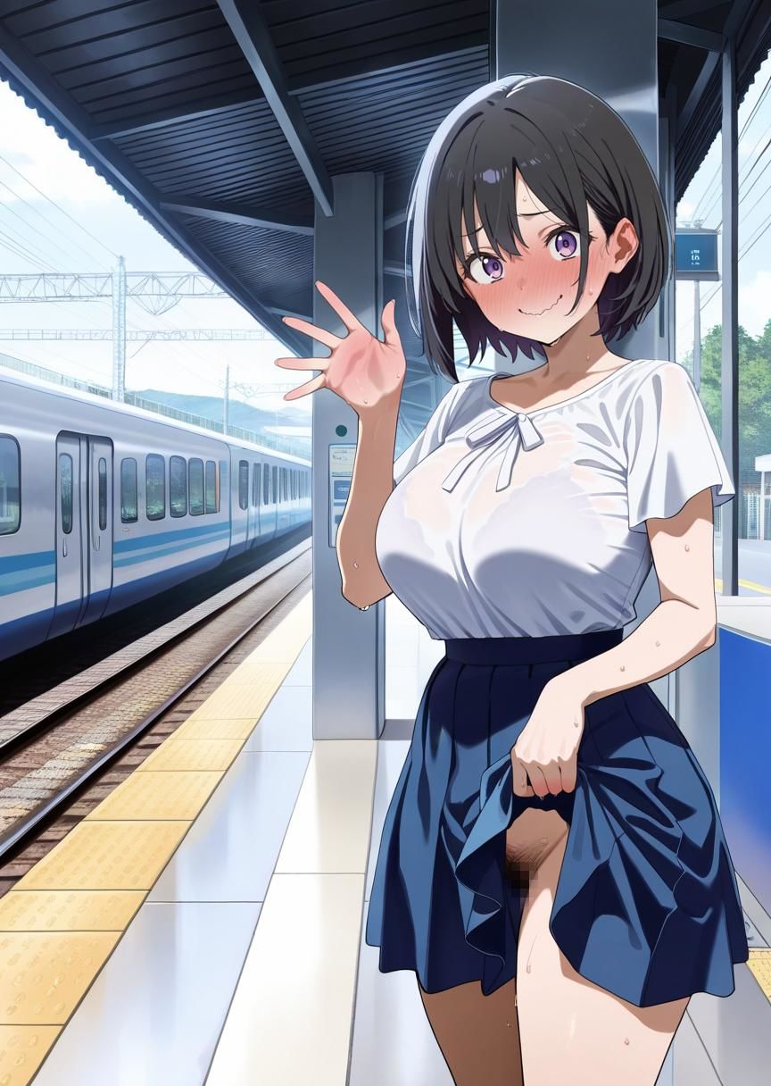 サンプル画像1:清楚な彼女は断れない 公開羞恥NTR 黒髪ショートちゃん編(Netoroman) [d_502520]