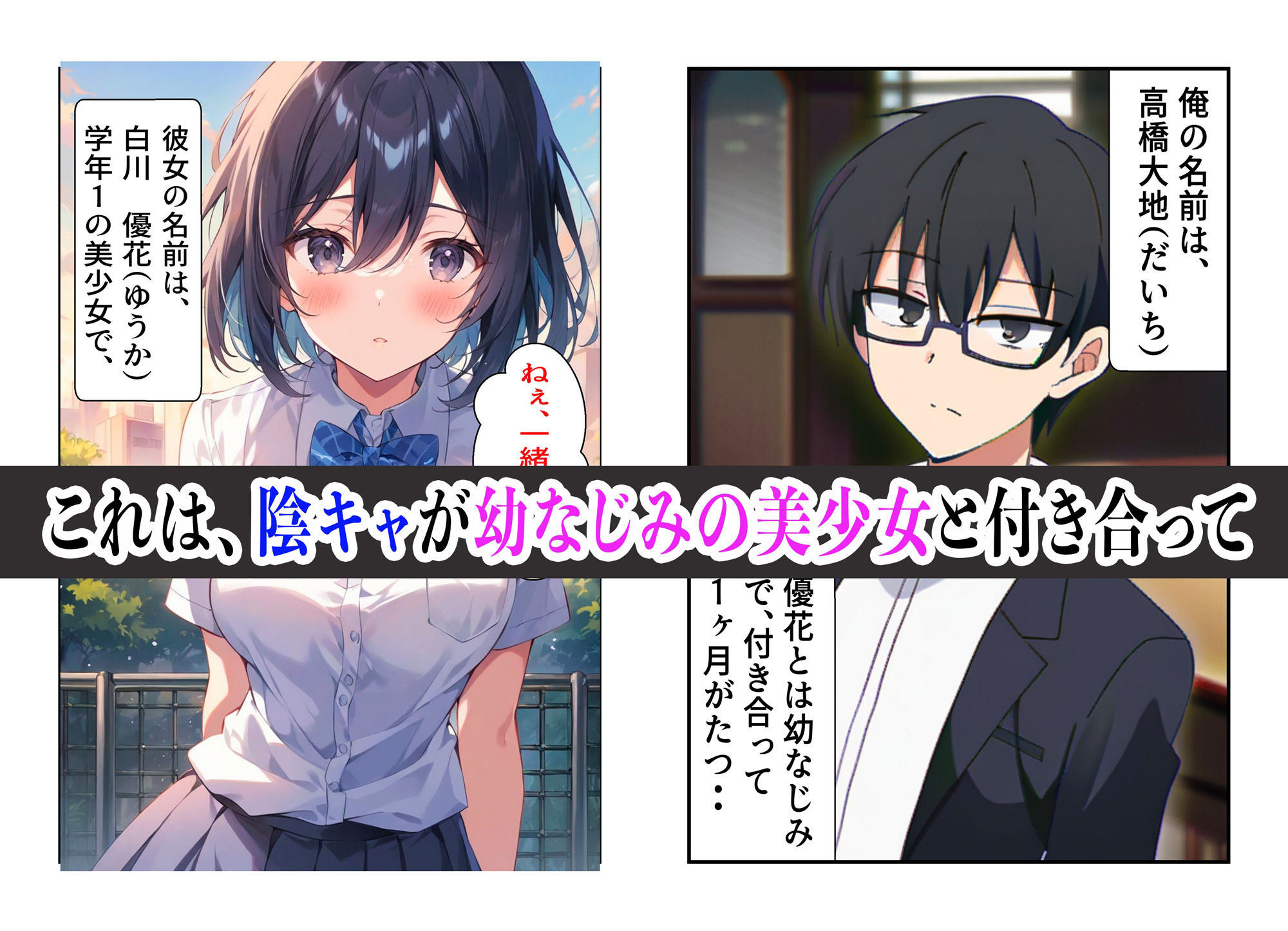 サンプル画像3:親友に彼女が寝取られるまで〜初エッチ編〜(欲望ラビリンス) [d_502545]