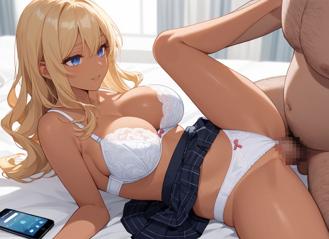 サンプル画像2:黒ギャルのパパ活〜ヤリマンに中出し孕ませ〜(蜜愛ハニー) [d_502569]