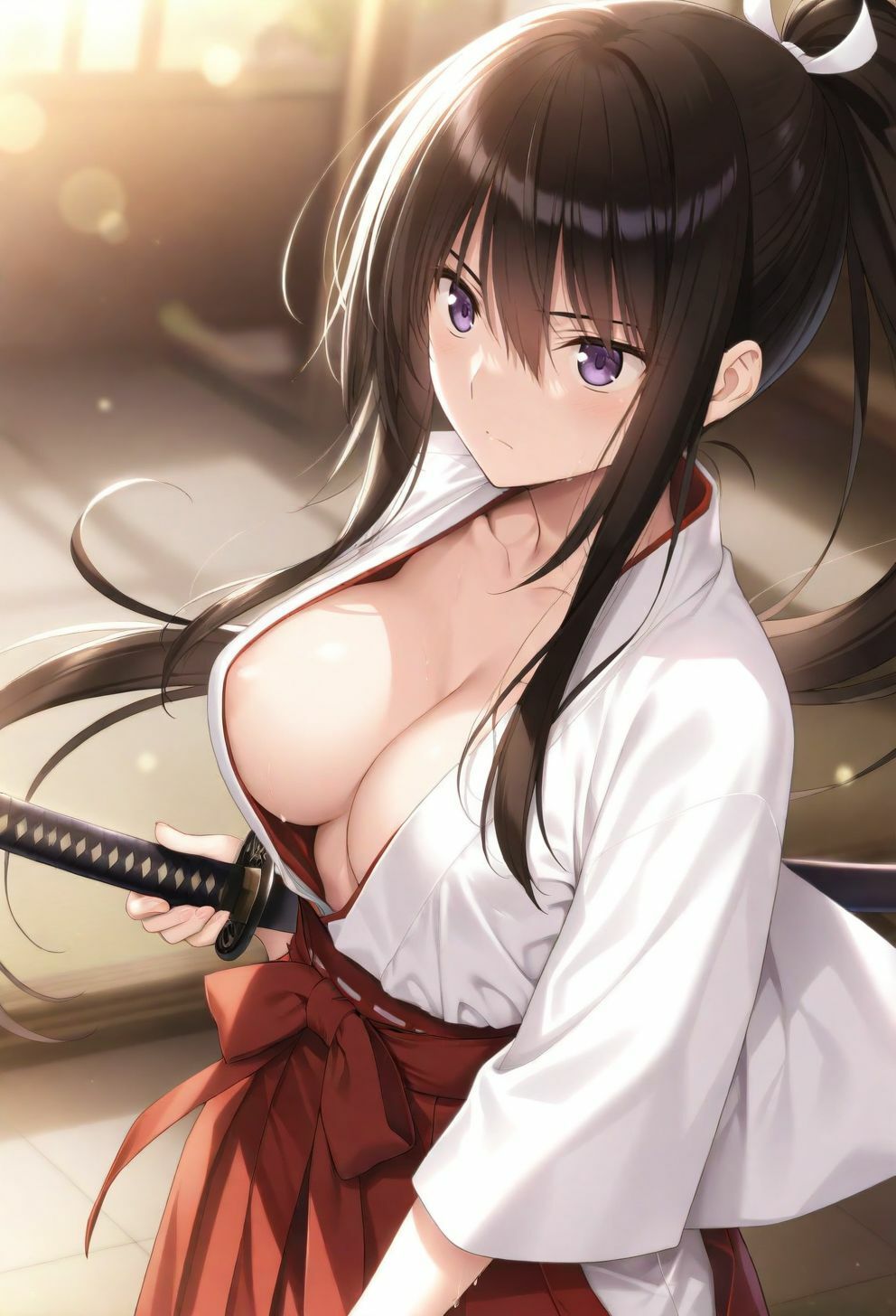 サンプル画像3:お巫女ちゃんのソフトなエチチ本(RED WING) [d_502693]