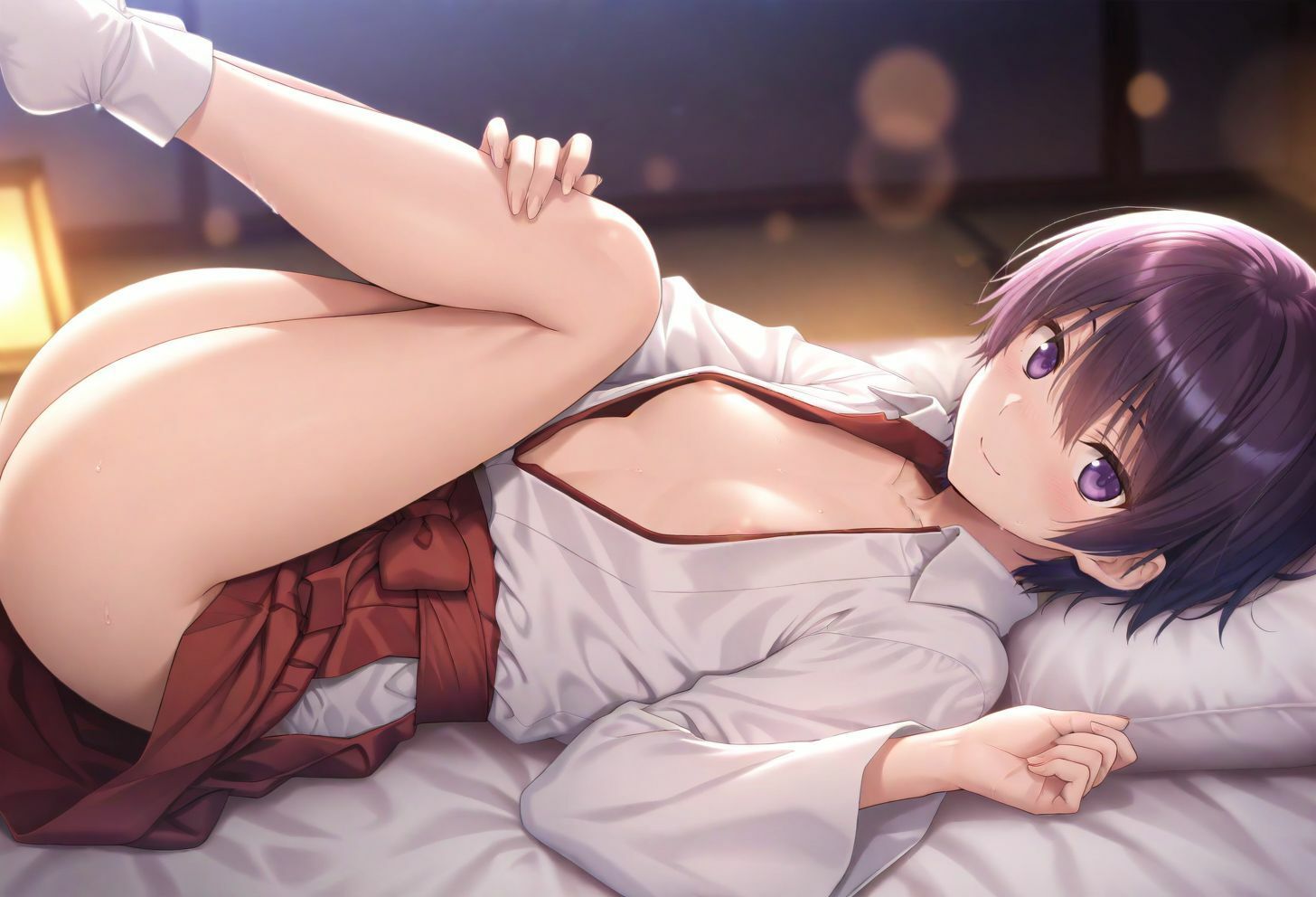 サンプル画像4:お巫女ちゃんのソフトなエチチ本(RED WING) [d_502693]