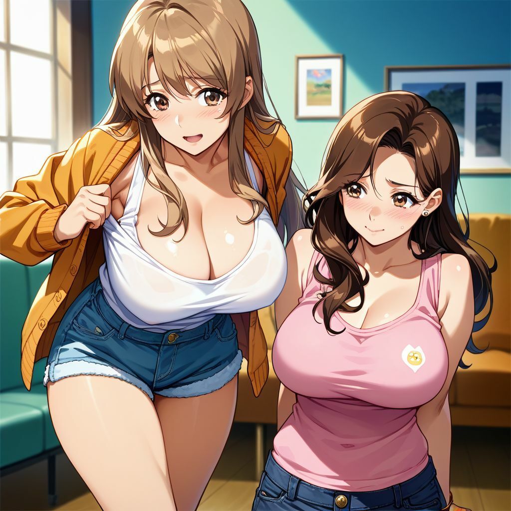 サンプル画像2:爆乳姉妹は僕専用の乳便器(ユニットユーザー) [d_502847]