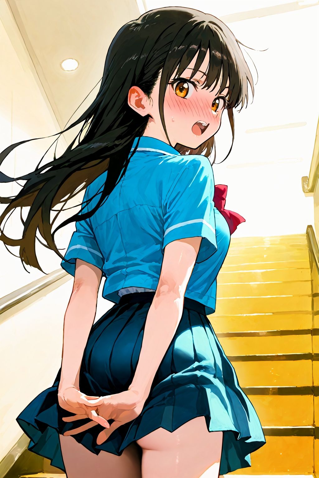 恥じらい×パンチラ隠しがやっぱり優勝でした。vol.3