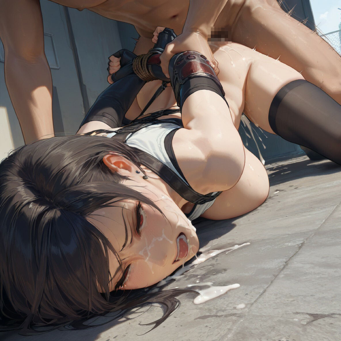 サンプル画像1:ティファ、しっかり捕まっちゃった…全50枚】(Fallasleep) [d_502956]